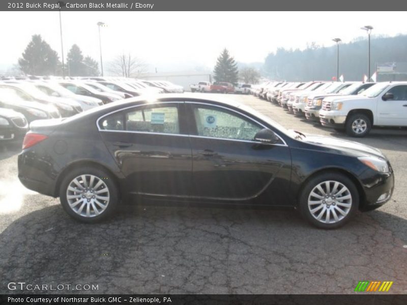 Carbon Black Metallic / Ebony 2012 Buick Regal