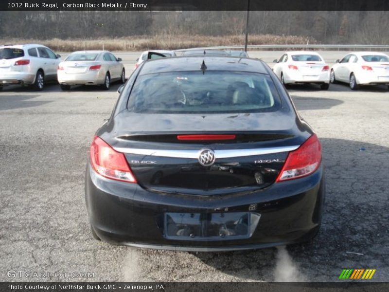 Carbon Black Metallic / Ebony 2012 Buick Regal