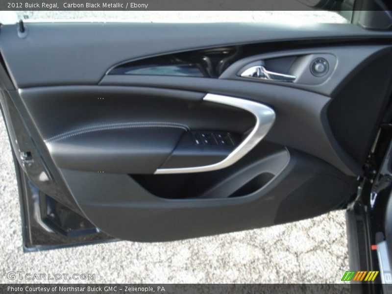 Carbon Black Metallic / Ebony 2012 Buick Regal