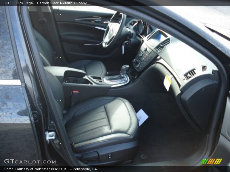Carbon Black Metallic / Ebony 2012 Buick Regal