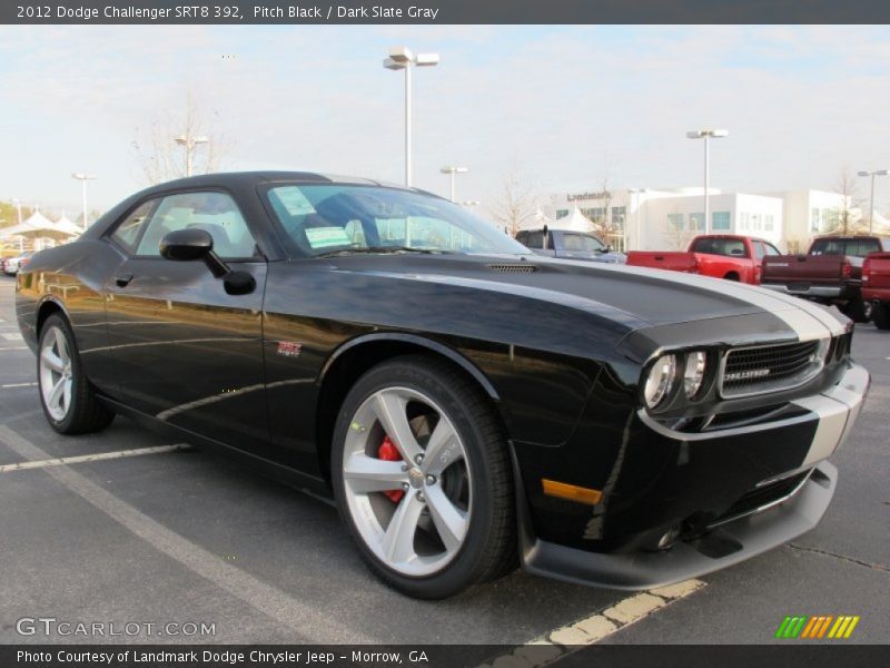 Front 3/4 View of 2012 Challenger SRT8 392