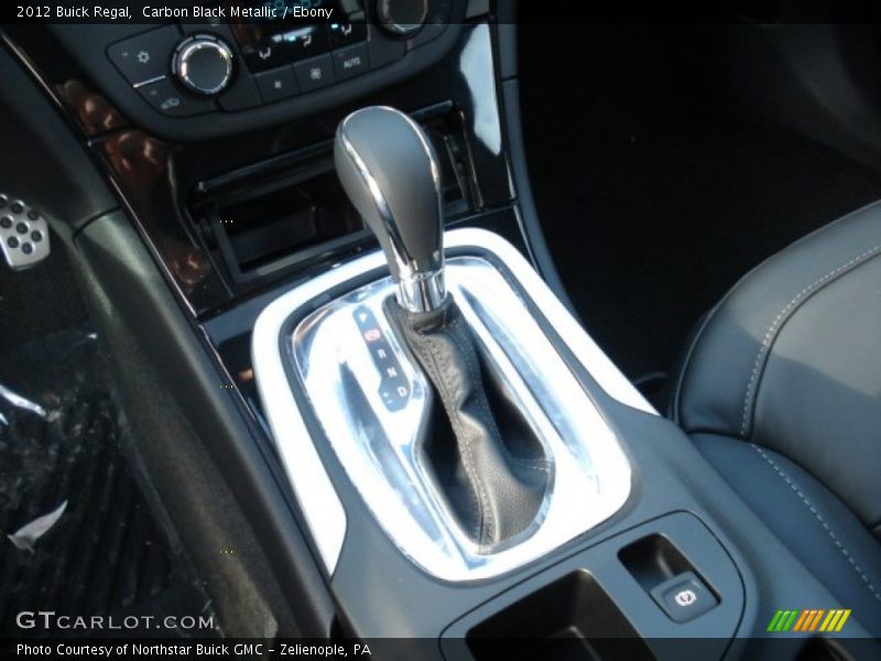 Carbon Black Metallic / Ebony 2012 Buick Regal