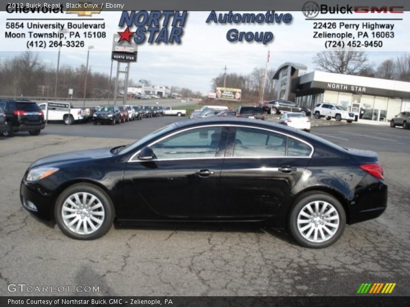 Black Onyx / Ebony 2012 Buick Regal