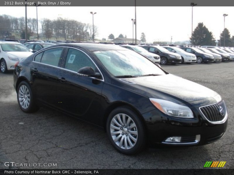 Black Onyx / Ebony 2012 Buick Regal