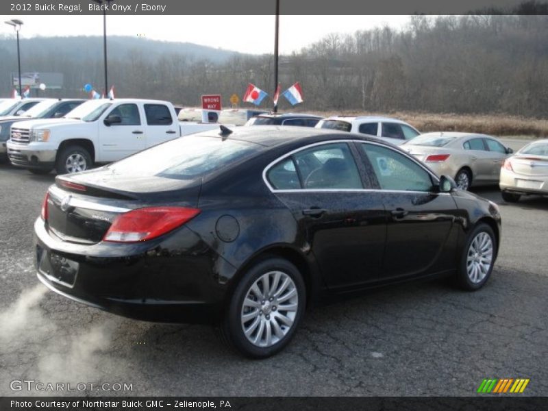 Black Onyx / Ebony 2012 Buick Regal
