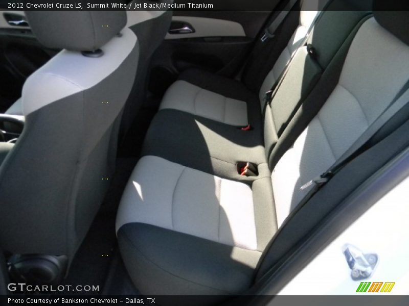 Summit White / Jet Black/Medium Titanium 2012 Chevrolet Cruze LS