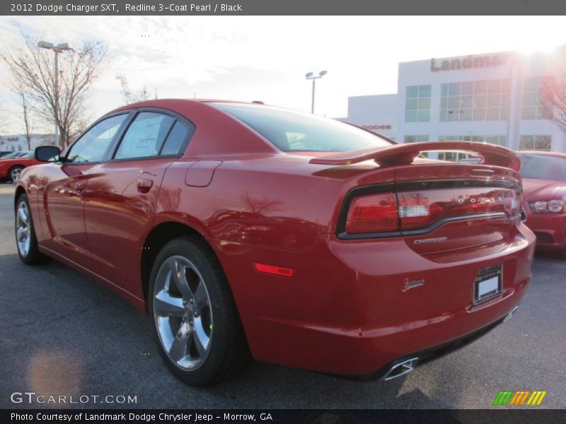 Redline 3-Coat Pearl / Black 2012 Dodge Charger SXT