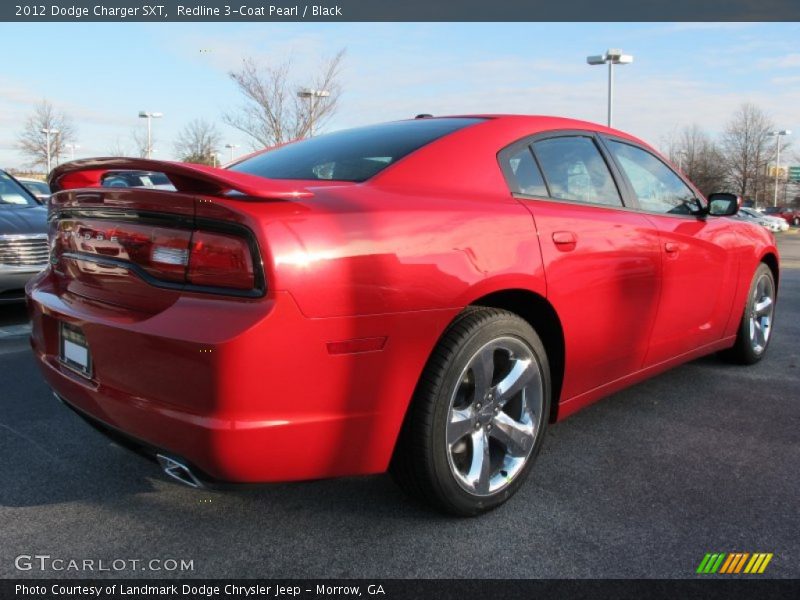 Redline 3-Coat Pearl / Black 2012 Dodge Charger SXT