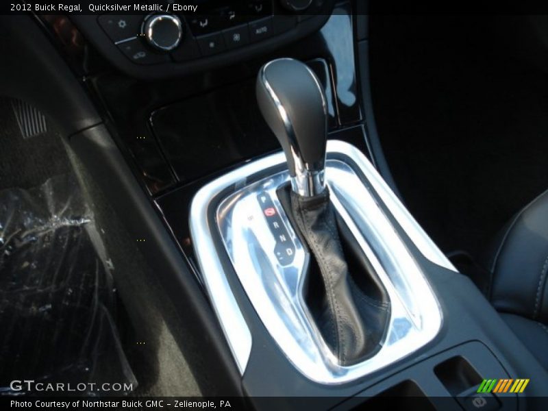 Quicksilver Metallic / Ebony 2012 Buick Regal