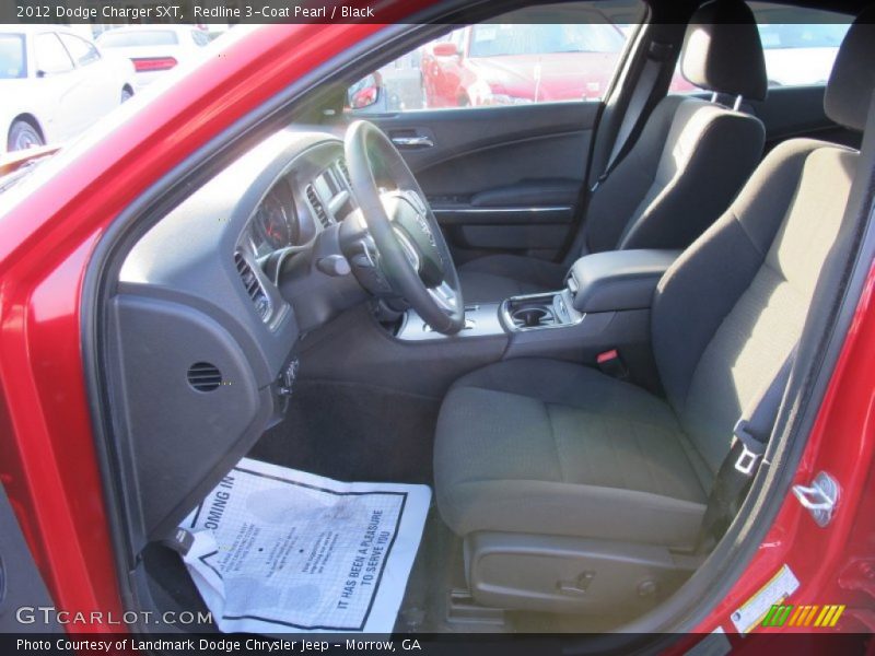 Redline 3-Coat Pearl / Black 2012 Dodge Charger SXT