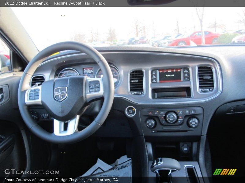 Redline 3-Coat Pearl / Black 2012 Dodge Charger SXT