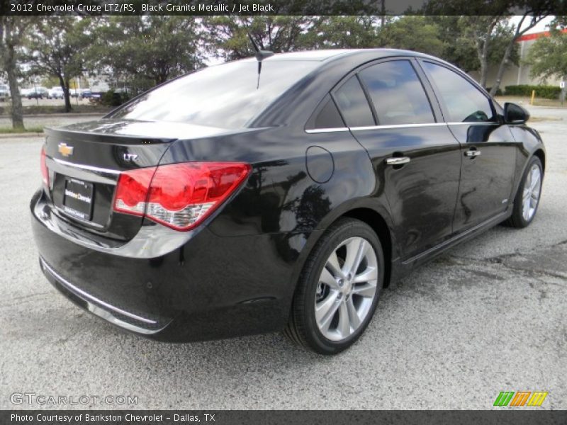 Black Granite Metallic / Jet Black 2012 Chevrolet Cruze LTZ/RS