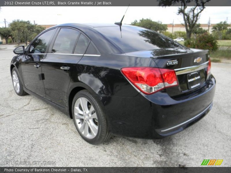 Black Granite Metallic / Jet Black 2012 Chevrolet Cruze LTZ/RS
