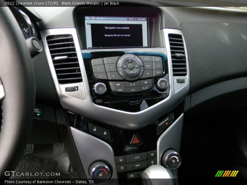 Black Granite Metallic / Jet Black 2012 Chevrolet Cruze LTZ/RS