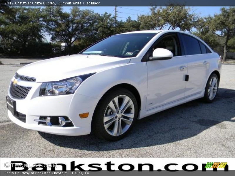 Summit White / Jet Black 2012 Chevrolet Cruze LTZ/RS
