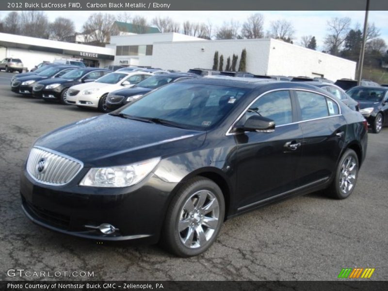 Carbon Black Metallic / Ebony 2012 Buick LaCrosse FWD