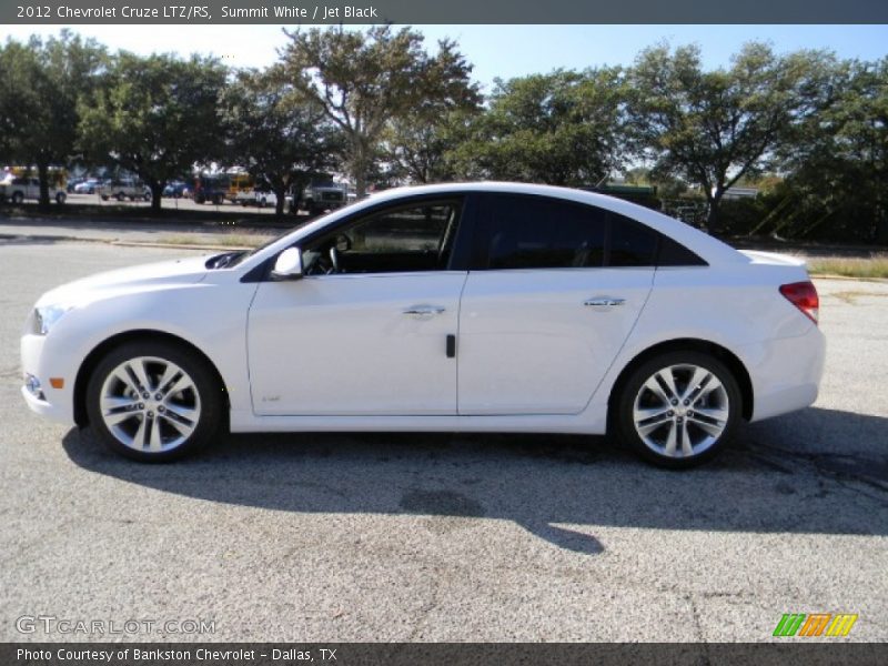 Summit White / Jet Black 2012 Chevrolet Cruze LTZ/RS