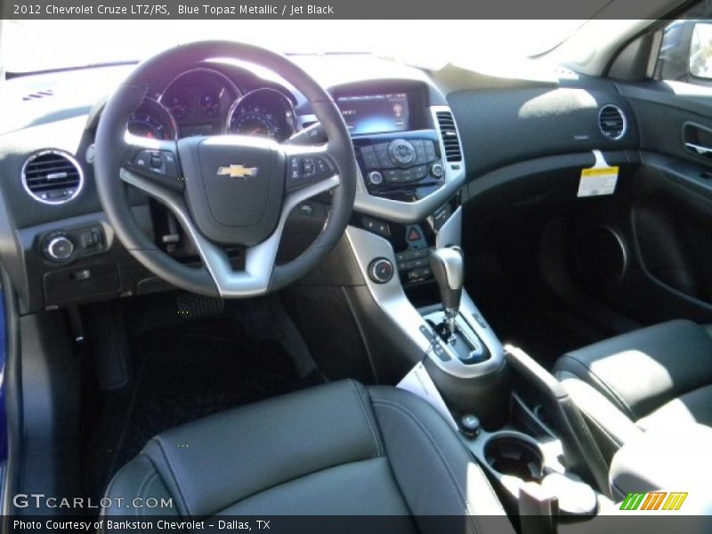 Blue Topaz Metallic / Jet Black 2012 Chevrolet Cruze LTZ/RS