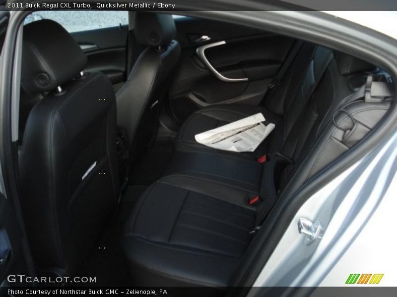 Quicksilver Metallic / Ebony 2011 Buick Regal CXL Turbo