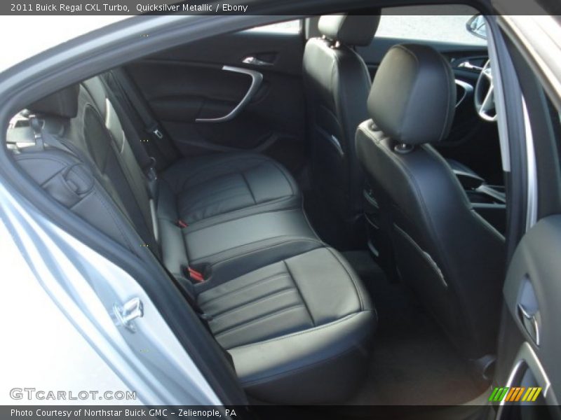 Quicksilver Metallic / Ebony 2011 Buick Regal CXL Turbo