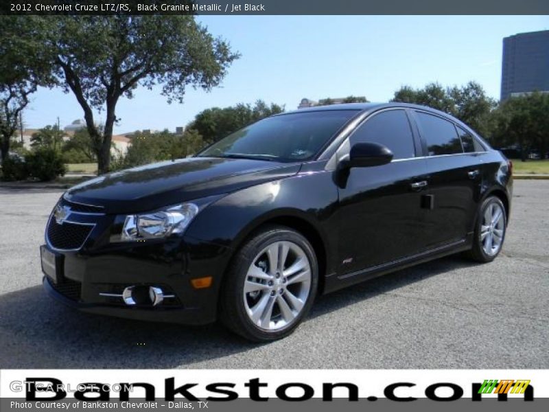 Black Granite Metallic / Jet Black 2012 Chevrolet Cruze LTZ/RS