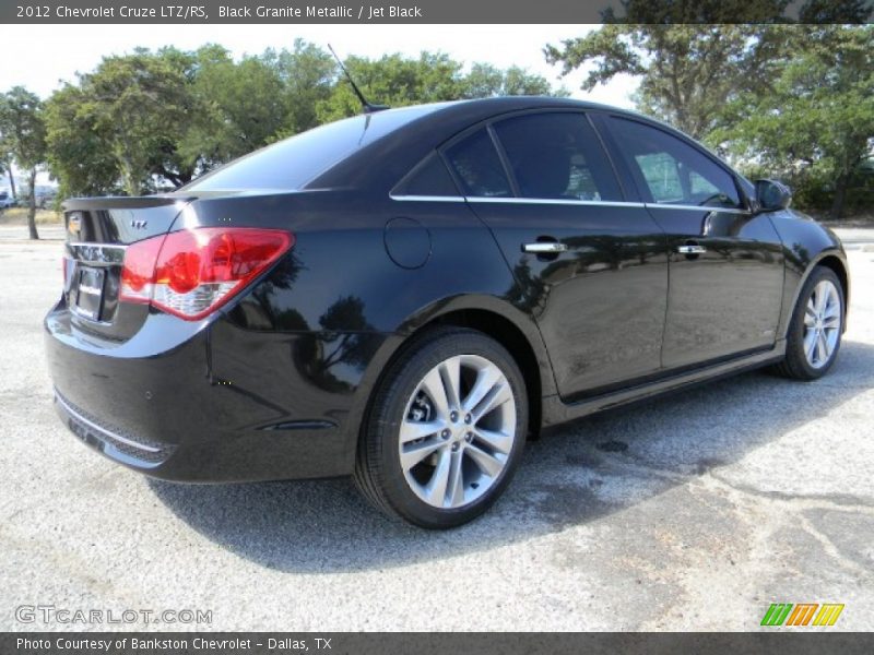 Black Granite Metallic / Jet Black 2012 Chevrolet Cruze LTZ/RS