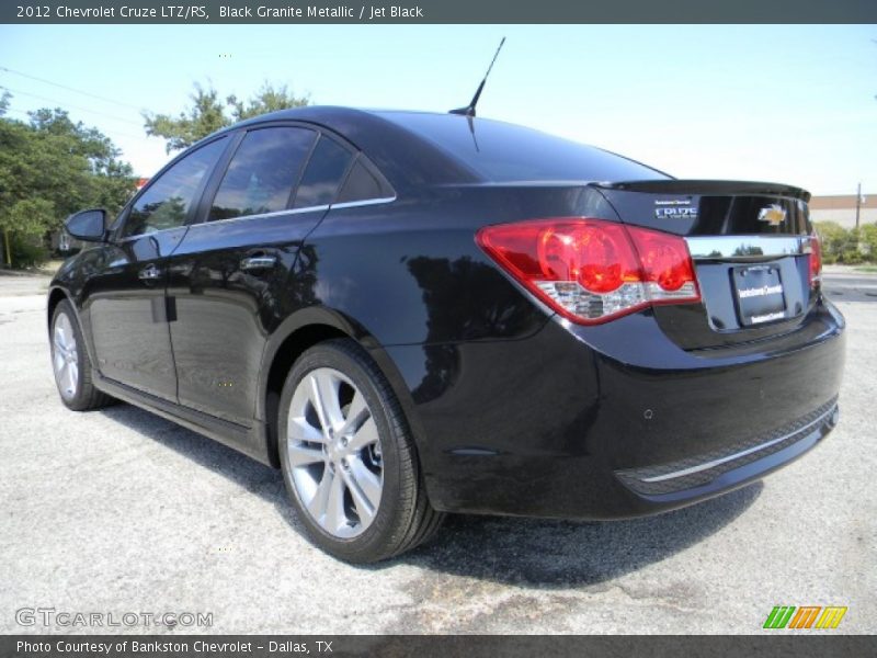 Black Granite Metallic / Jet Black 2012 Chevrolet Cruze LTZ/RS