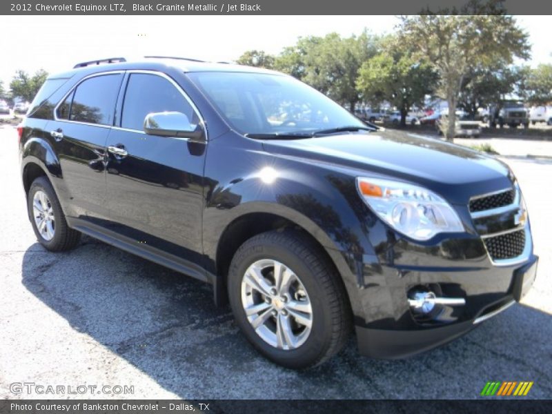 Black Granite Metallic / Jet Black 2012 Chevrolet Equinox LTZ