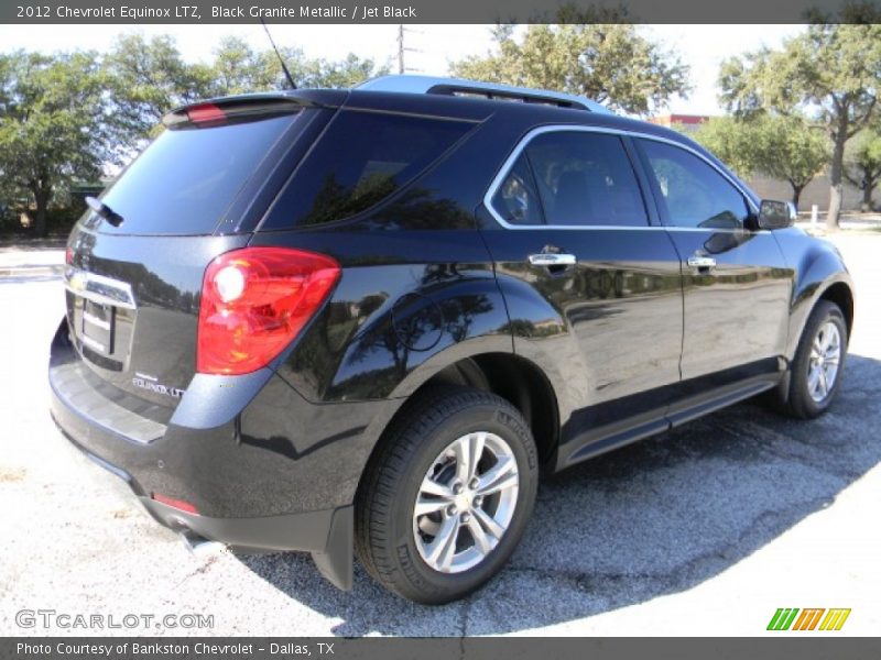 Black Granite Metallic / Jet Black 2012 Chevrolet Equinox LTZ