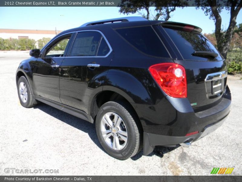 Black Granite Metallic / Jet Black 2012 Chevrolet Equinox LTZ