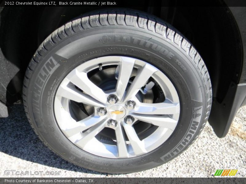 Black Granite Metallic / Jet Black 2012 Chevrolet Equinox LTZ