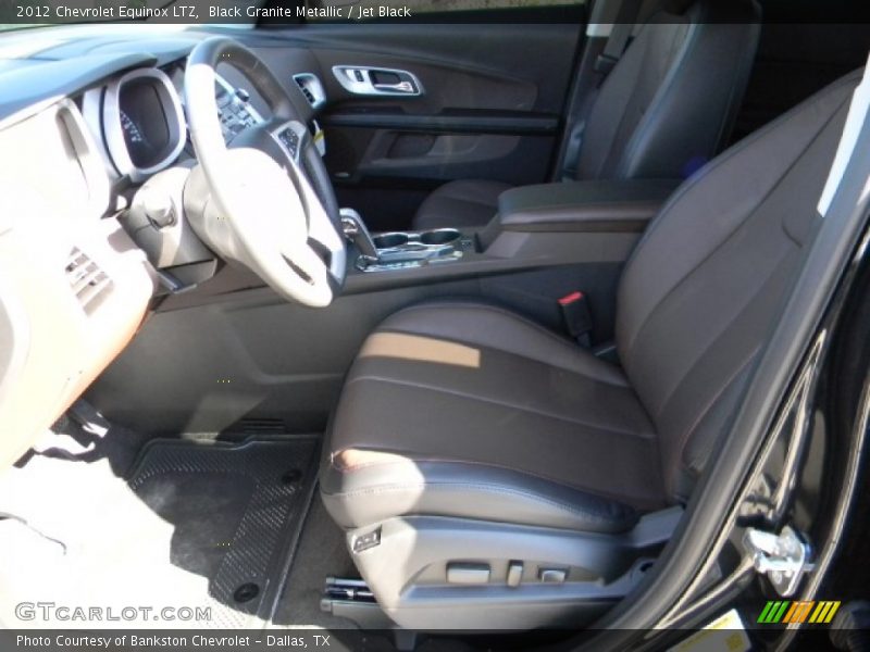 Black Granite Metallic / Jet Black 2012 Chevrolet Equinox LTZ