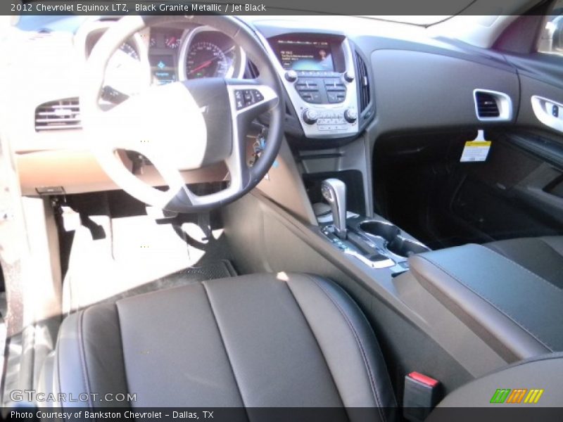 Black Granite Metallic / Jet Black 2012 Chevrolet Equinox LTZ