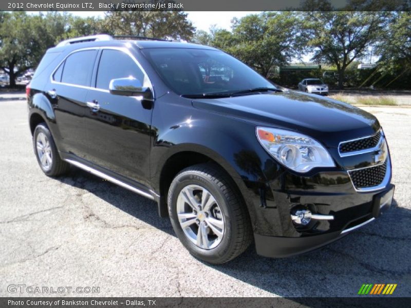Black / Brownstone/Jet Black 2012 Chevrolet Equinox LTZ