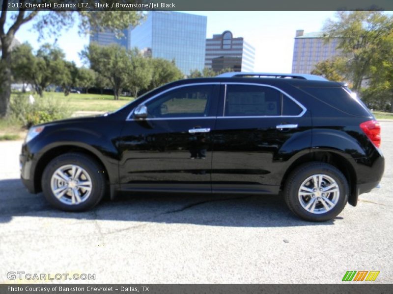 Black / Brownstone/Jet Black 2012 Chevrolet Equinox LTZ