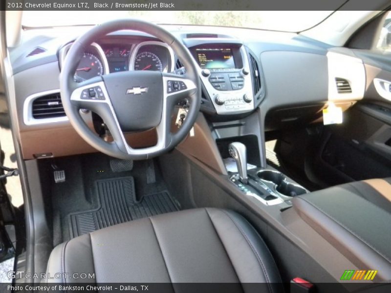 Black / Brownstone/Jet Black 2012 Chevrolet Equinox LTZ
