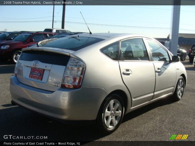 Classic Silver Metallic / Gray 2008 Toyota Prius Hybrid