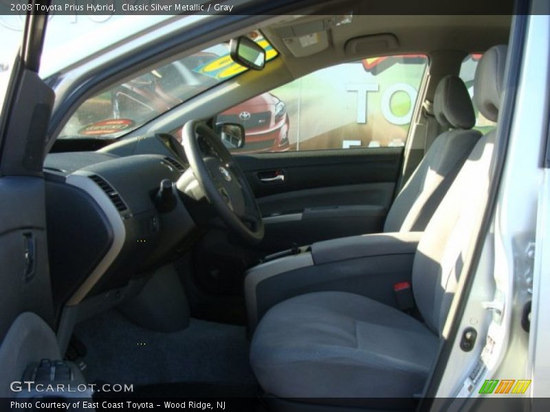 Classic Silver Metallic / Gray 2008 Toyota Prius Hybrid
