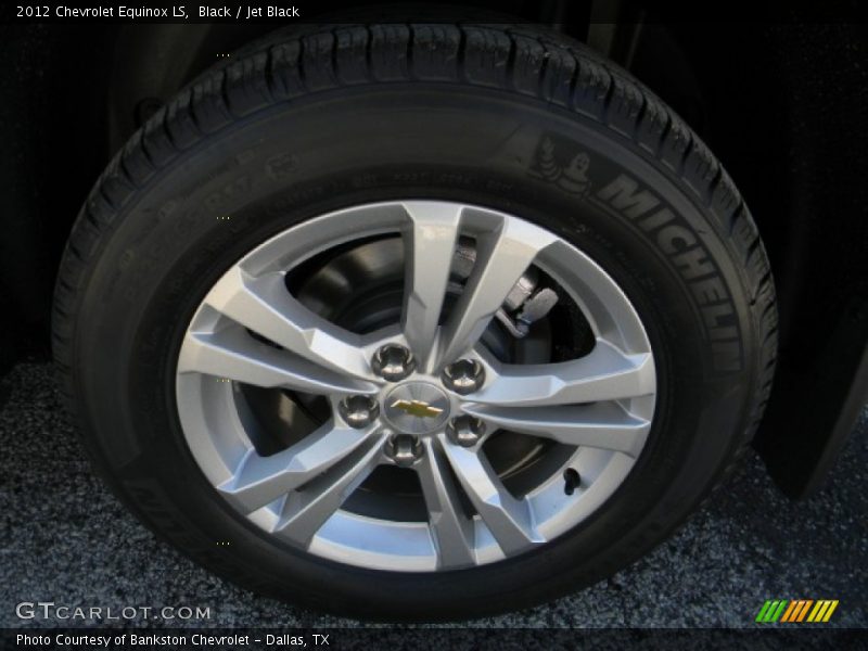 Black / Jet Black 2012 Chevrolet Equinox LS