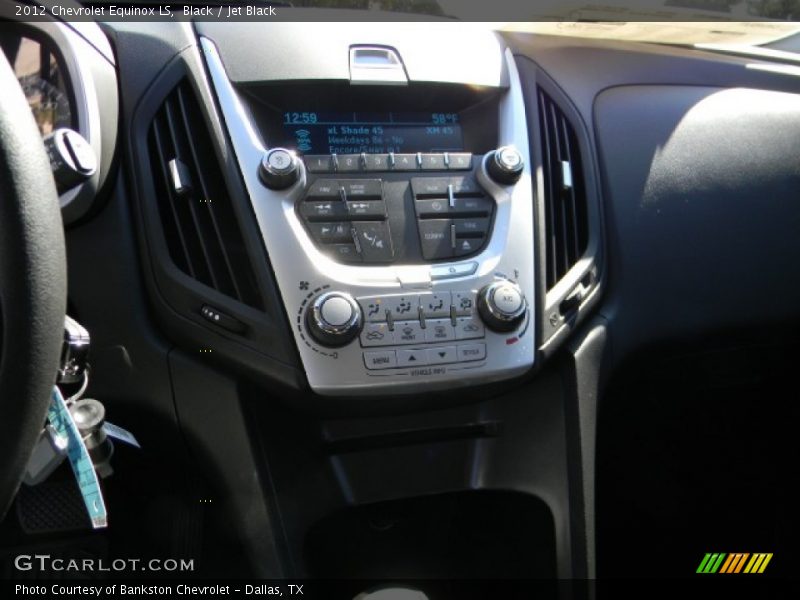 Black / Jet Black 2012 Chevrolet Equinox LS