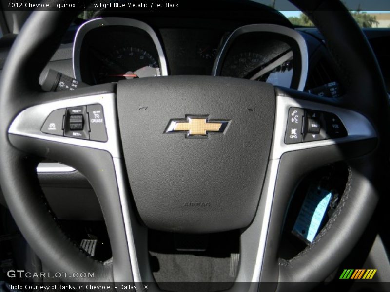 Twilight Blue Metallic / Jet Black 2012 Chevrolet Equinox LT