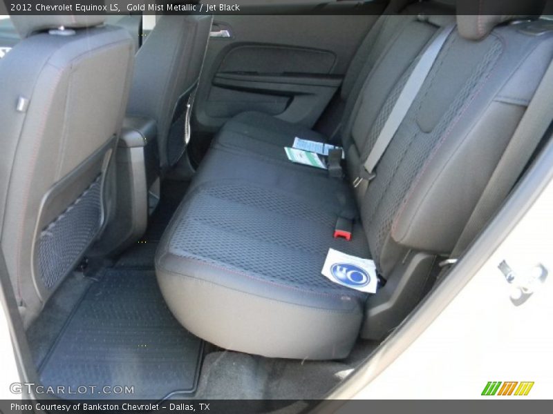 Gold Mist Metallic / Jet Black 2012 Chevrolet Equinox LS