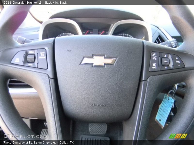 Black / Jet Black 2012 Chevrolet Equinox LS