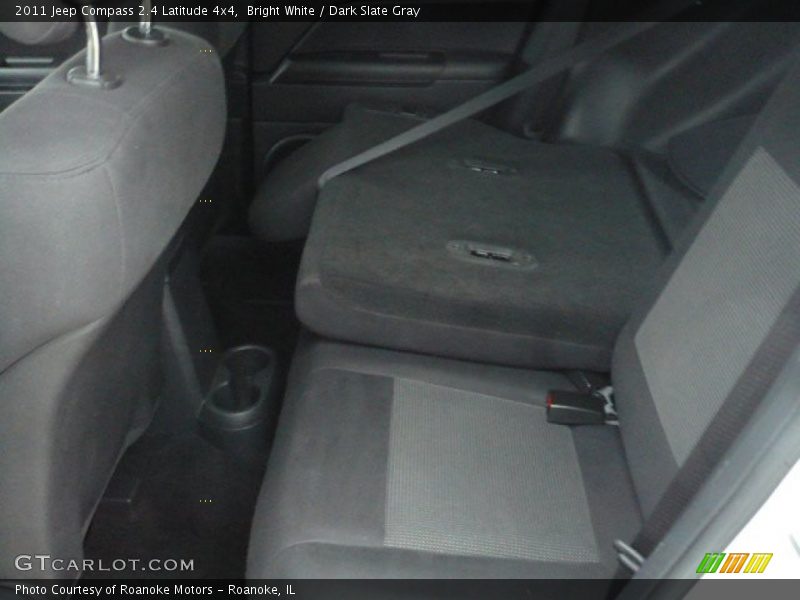 Bright White / Dark Slate Gray 2011 Jeep Compass 2.4 Latitude 4x4