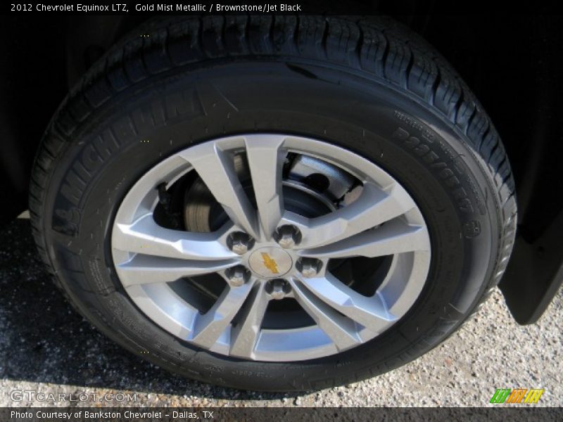 Gold Mist Metallic / Brownstone/Jet Black 2012 Chevrolet Equinox LTZ