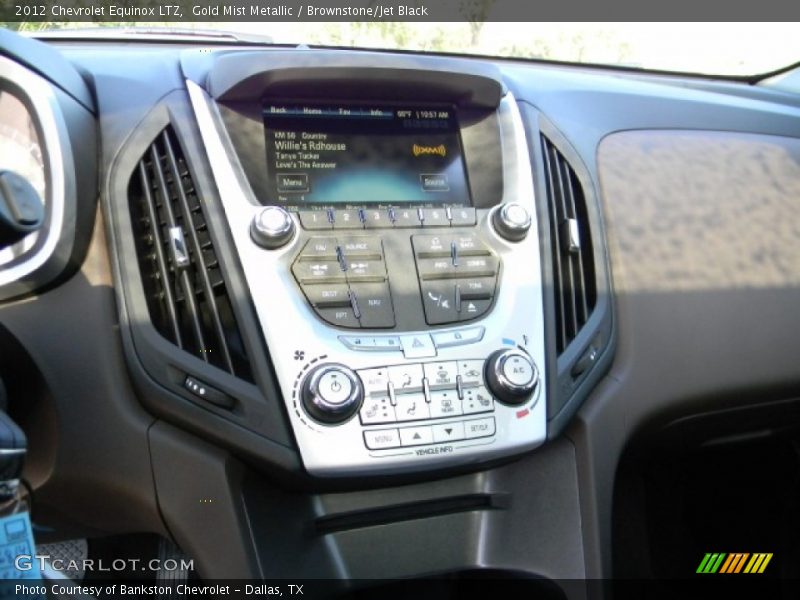 Gold Mist Metallic / Brownstone/Jet Black 2012 Chevrolet Equinox LTZ