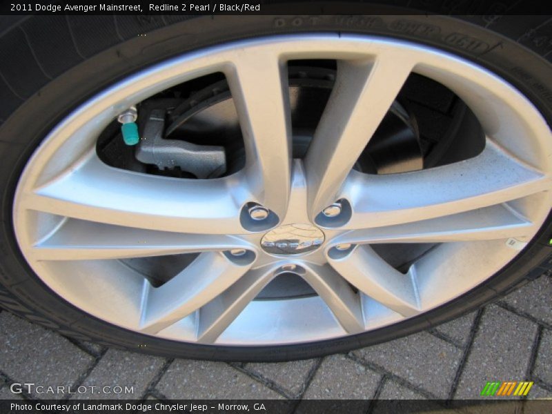Redline 2 Pearl / Black/Red 2011 Dodge Avenger Mainstreet