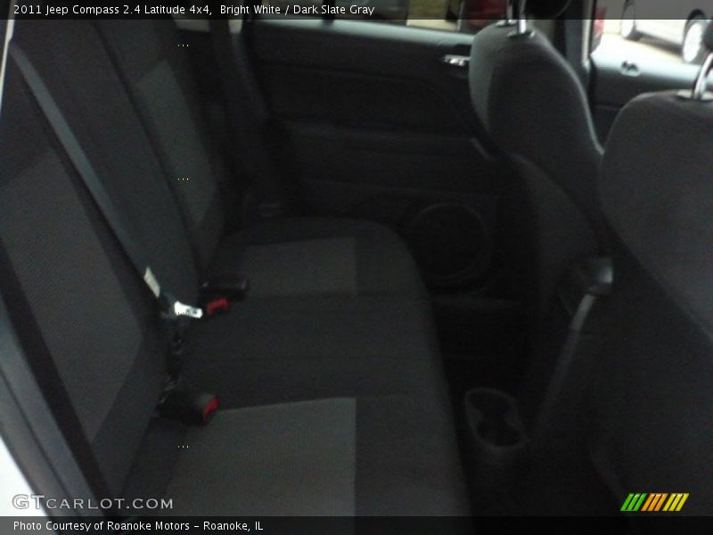 Bright White / Dark Slate Gray 2011 Jeep Compass 2.4 Latitude 4x4
