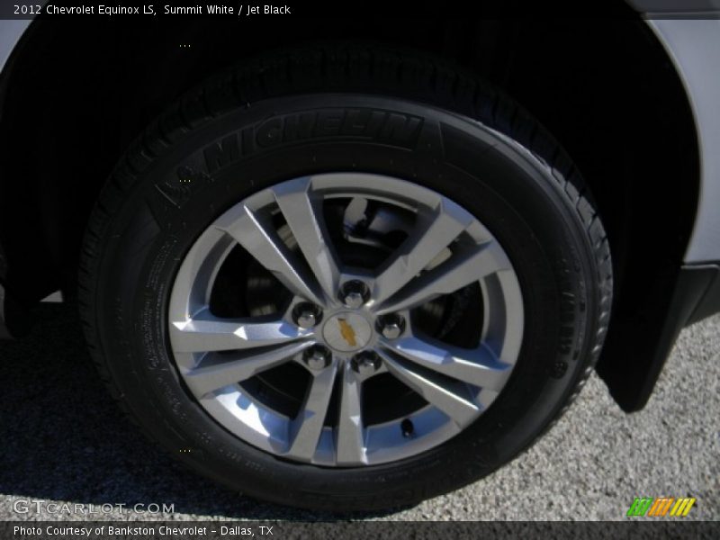 Summit White / Jet Black 2012 Chevrolet Equinox LS
