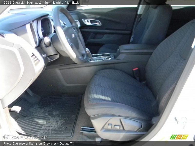 Summit White / Jet Black 2012 Chevrolet Equinox LS
